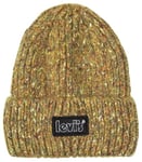 Levi's Women's Chunky Beanie Hat, Medium Yellow, One Size