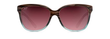 Maui Jim Women's Starfish Sunglasses, Sandstone with Blue/Maui Rose Polarized, M