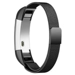 Fitbit Alta HR      Milanese Loop Strap   Black