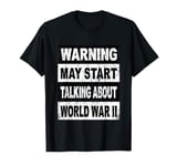 Retro World War Two WW2 History Teacher T-Shirt