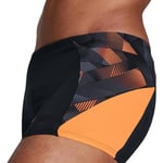 Speedo Eco Endurance Plus Splice Mens Swim Shorts Black Swimming Adjustable