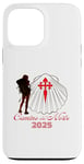 Coque pour iPhone 13 Pro Max Camino Del Norte 2025 Saint-Jacques-de-Compostelle