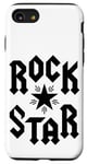 iPhone SE (2020) / 7 / 8 Cool Rock and Roll Star, I Love Rock Loud Music, Rock & Roll Case