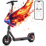 SISIGAD Trottinette Électrique Adulte 10 Pouces Trottinette Électrique avec App, Batterie 36V 10.4AH Scooter Électrique Pliable avec Moteur 350W Vitesse Maxi 25km/h, avec Double Frein