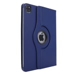 Housse Pour Apple Ipad Pro 2020 12.9 Pouces Housse Flip Case 360° Rotatif Bleu