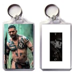 Large Keyring with an image of Tom Hardy from the TV series Taboo