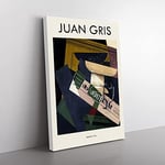 Big Box Art Journal Juan Gris Canvas Wall Art Print Ready to Hang Picture, 76 x 50 cm (30 x 20 Inch), Exhibition