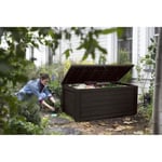 SHOT CASE - Coffre de jardin en résine NORTHWOOD Marron - 630 L