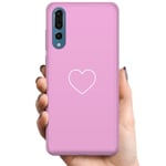 Huawei P20 Pro TPU Mobilskal Hjärta