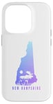 iPhone 14 Pro New Hampshire Moose State Map Pride Vintage Nature Lover Case