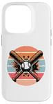 Coque pour iPhone 14 Pro Battes de baseball balle sport action excitation esprit jeu