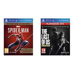 Marvel's Spider-Man pour PS4 - Edition Game of The Year (GOTY) & The Last of Us Remastered - PlayStation Hits, Version Physique, en français, Mode multijoueur, 1 Joueur