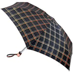 Fulton Tiny 2 Golden Check Print Umbrella