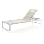 Bain de soleil Aluminium Blanc - ARRECIFE