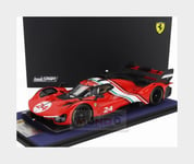 1:18 LOOKSMART Ferrari 499P #24 Modificata Launch Vers.2024 +Showcase LS18RC028