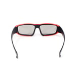 3 x Red and Black Kids 3D Childrens Glasses for Passive TVs Cinema Projectors