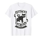 Funny Kitty Lovers Wanted Dead And Alive Schrodinger's Cat T-Shirt