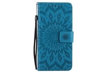 OEM Coque et étui téléphone mobile Oem Etui de protection folio doux pour samsung galaxy note9 - bleu