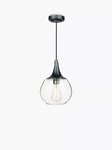 David Hunt Glass Tear Drop Pendant Ceiling Light