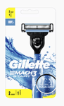 Pack Rasoir GILLETTE MACH3 START + 2 Recharges de Lame Lot Gilette Mach 3 Match3