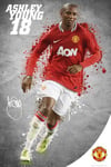 Empire 430403 Poster Motif Ashley Young du Club de Football Manchester United Saison 2011/2012 61 x 91,5 cm