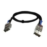 QNAP CAB-PCIE10M-8644-8X - SAS ekstern kabel - 1 m