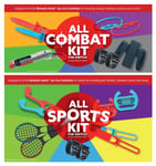 Maxx Tech All Sports Kit + Combat Bundle For Nintendo Switch