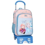 Disney Joumma Bags, La Reine des Neiges Believe in the journey, sac à dos pour enfant, sac à dos d'école, fabriqué en polyester, bretelles larges et réglables, plusieurs poches et compartiments.,