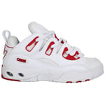 Chaussures de Skate Osiris  D3 E white red white