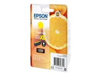 Epson 33Xl - 8.9 Ml - Xl - Gul - Original - Blister - Blekkpatron - For Expression Home Xp-635, 830  Expression Premium Xp-530, 540, 630, 635, 640, 645, 830, 900