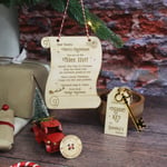 Traditional Christmas Eve Bundle Personalised Silver Magic Xmas Kit Key Letter