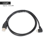 C0402 1M Right Angle Micro Usb To Usb Connecting Cable For Data Transmissi Part