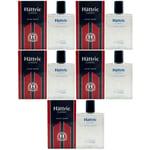 Hattric Classic after Shave 5 X 200ml for Man Male Herb Refreshes &entspannt