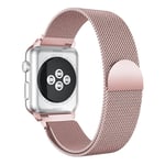 Armband Milanese Loop Apple Watch 45mm Series 8 Rose gold