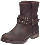 Buffalo Yelena, Boots femme - Marron, 39 EU