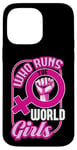 Coque pour iPhone 14 Pro Max Qui dirige la World Girls Gender Equality Feminist Pride