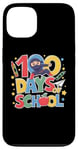 iPhone 13 100 Days of School Ninja Warrior Student Kid Teacher Martial Case