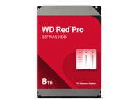 Wd Red Pro Wd8005ffbx - Hårddisk - 8 Tb - Inbyggd - 3.5" - Sata 6Gb/S - 7200 Rpm - Buffert: 256 Mb