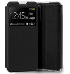 Tumundosmartphone Book Stand Case with Window for Samsung Galaxy A23 5G Black