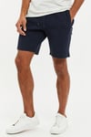 Threadbare Mens 'Fergie' Waffle-Textured Sweat Shorts - Navy - Size 2XL