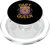 Fléchette Dartist Dart Queen Bullseye Flèche PopSockets PopGrip pour MagSafe