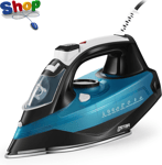 Steam  Iron  for  Clothes ,  2800W  Clothes  Iron ,  400Ml  Water  Tank ,  Nonst