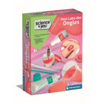 Clementoni - Sciences et Jeu - Mini Labo des ongles - Creer ton propre vernis...