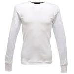 Regatta T-Shirt Thermique Homme Manches Longues Thermal Base Layer Homme White FR: S (Taille Fabricant: S)