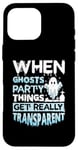 iPhone 16 Pro Max When ghosts party - Halloween Hunting Ghost Hunter Case