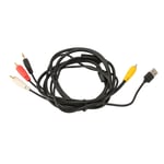 Digital Fiber Optical To Analog 2RCA 3.5mm Jack Stereo Cable For TV DV Hot