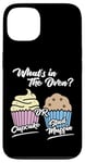 iPhone 13 What's In The Oven Cupcake Or Stud Muffin Baby Announcement Case