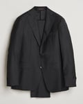 Canali Super 130s Wool Capri Suit Black