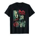 Buffy The Vampire Slayer Sunnydale High Vintage Collage T-Shirt