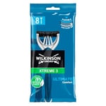 WILKINSON SWORD - Xtreme 3 for Men Ultimate Comfort 8 x Disposable Razors